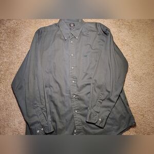 Dockers mens XL 100% cotton long sleeve button up